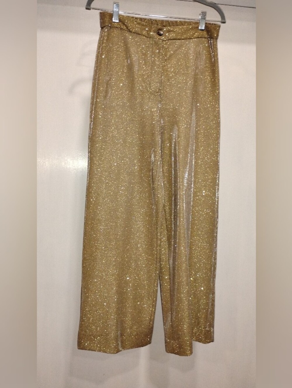 LIGHTWEIGHT GOLD PANTS
